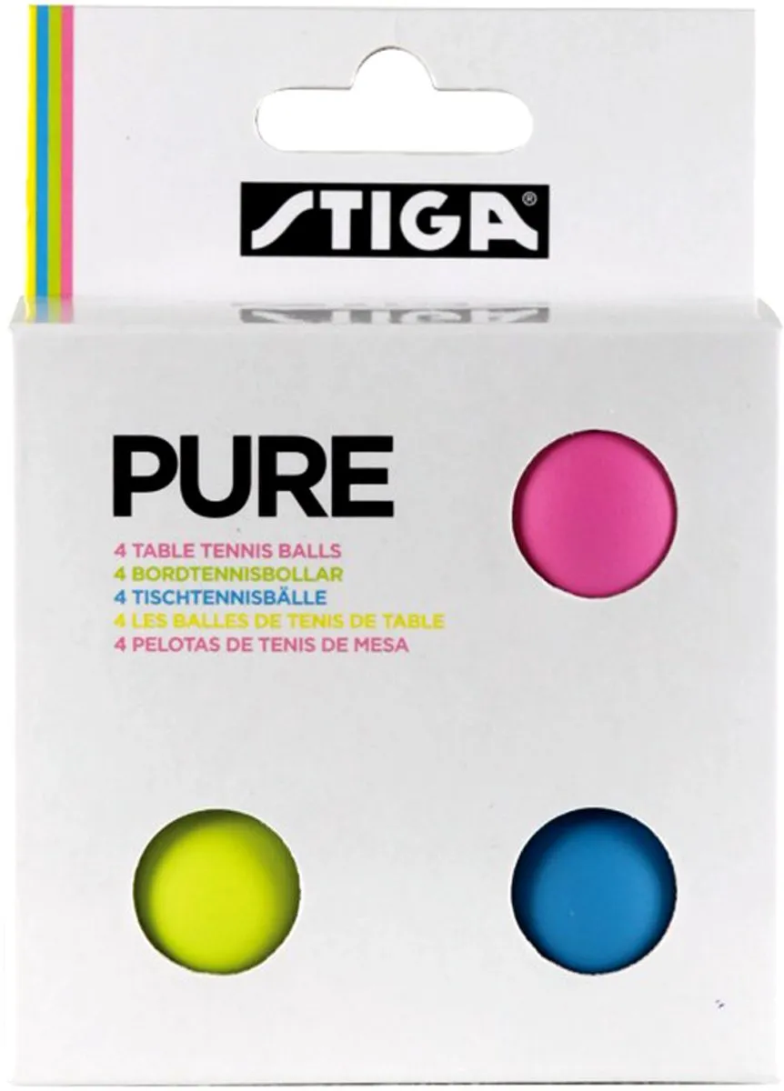 Stiga Bal Tafeltennis Pure Color