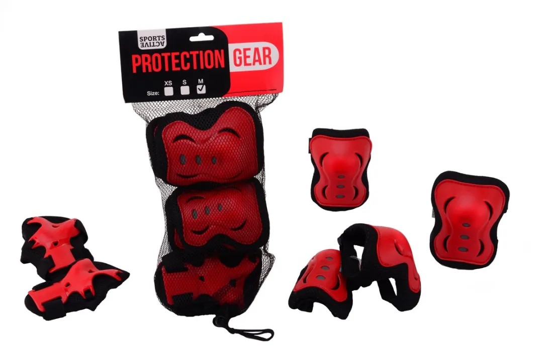 Johntoy Beschermset Sports Active Junior XS - Zwart