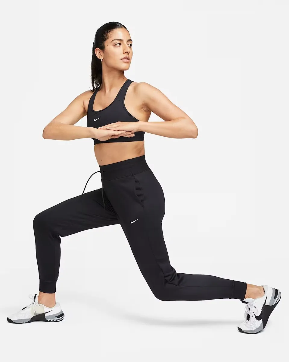 Nike Therma-Fit One Dames Trainingsbroek FB5431-010 - Zwart/Wit