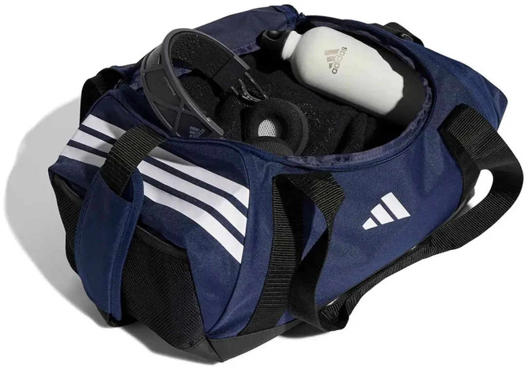 Adidas Tiro Dufflebag S - Donkerblauw/Wit