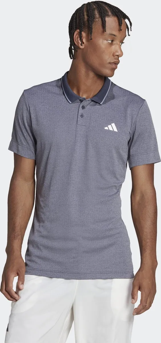 adidas Performance Tennis FreeLift Poloshirt M - Blauw - afbeelding 6 van 6