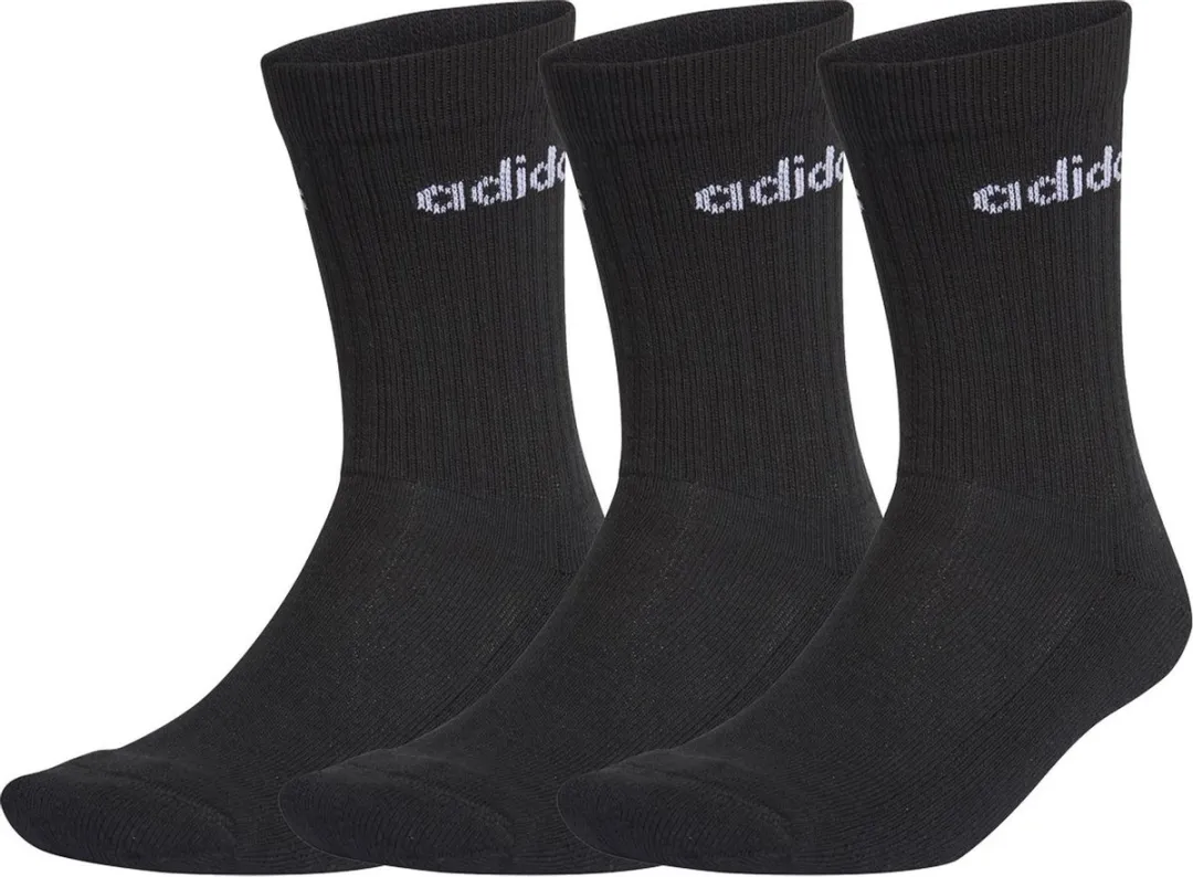 adidas Sokken Regular 37-39 - 3 Stuks - Zwart/Wit