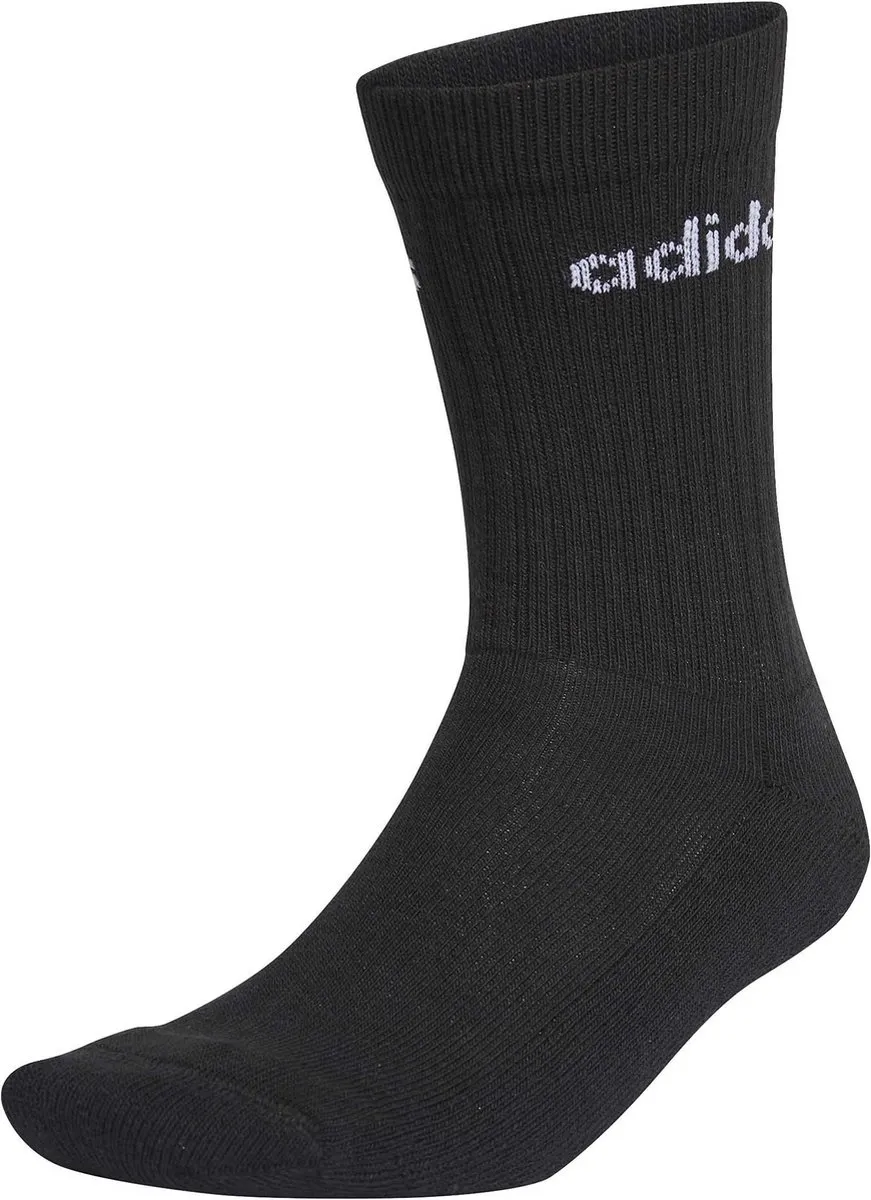 adidas Sokken Regular 37-39 - 3 Stuks - Zwart/Wit