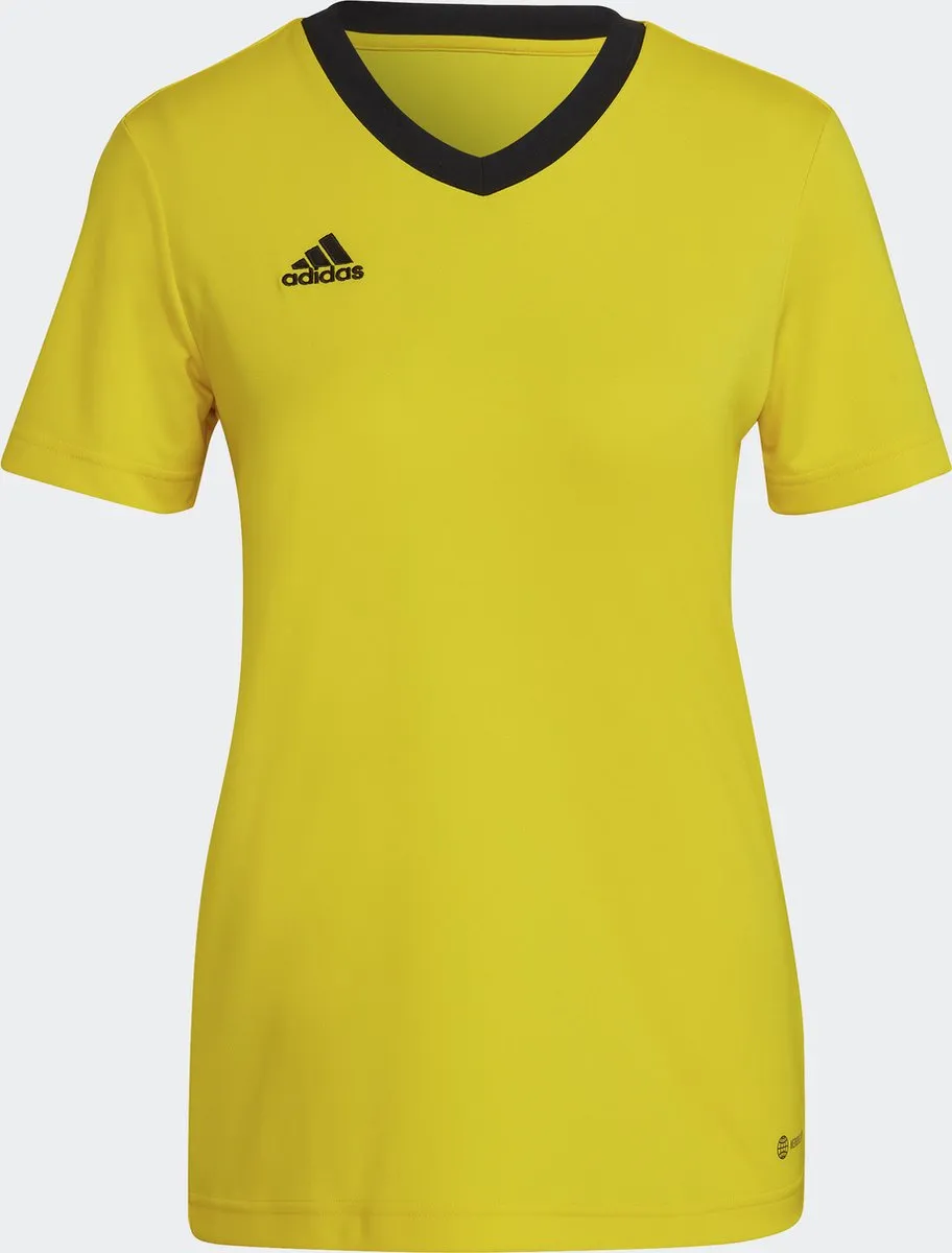 adidas Performance Entrada 22 Voetbalshirt - Geel - XL - afbeelding 6 van 6