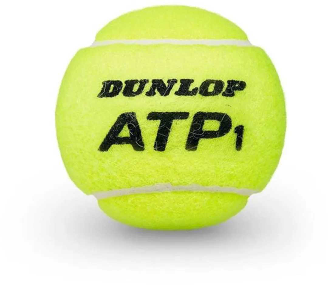 Dunlop ATP Tennisballen - 3 Stuks - Geel
