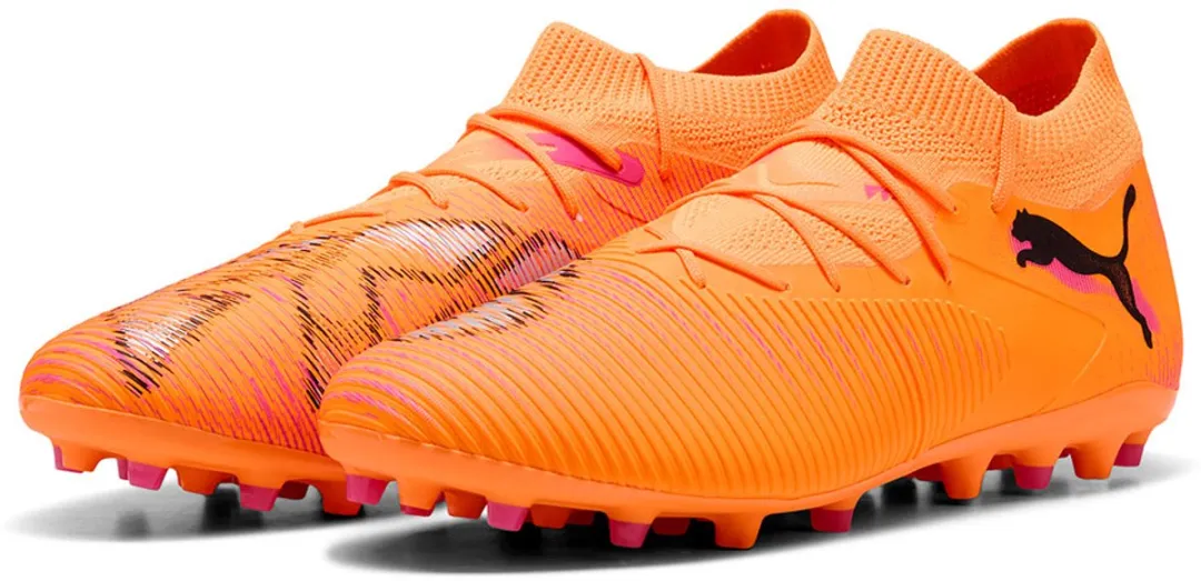 PUMA Future 8 Match Mg Voetbalschoenen 44 - Oranje