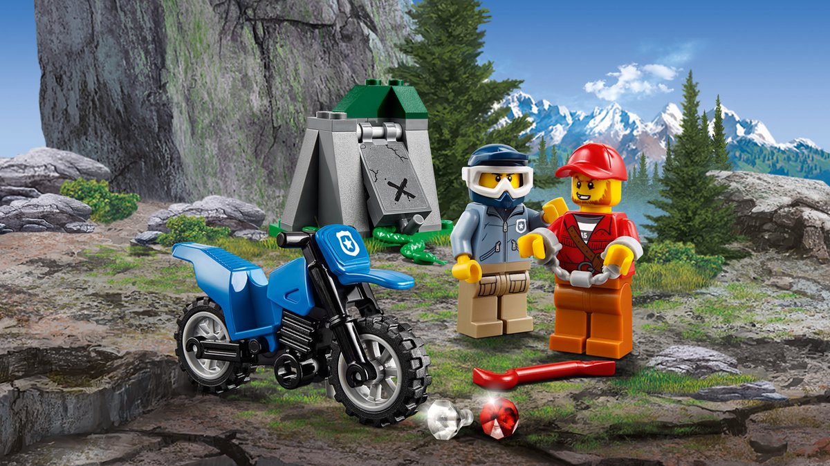 LEGO City Bergpolitie Off-road Achtervolging - 60170