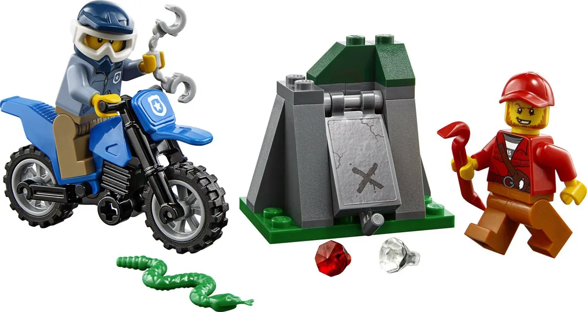 LEGO City Bergpolitie Off-road Achtervolging 60170