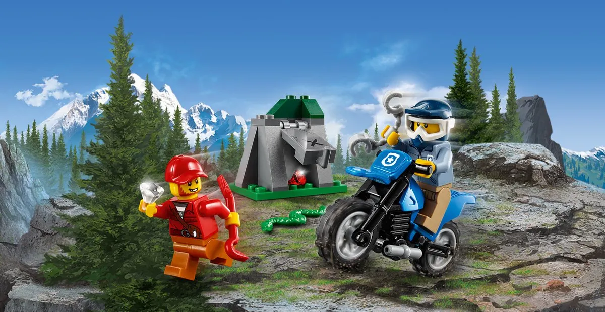 LEGO City Bergpolitie Off-road Achtervolging 60170