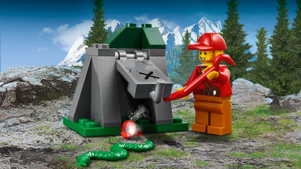 LEGO City Bergpolitie Off-road Achtervolging 60170