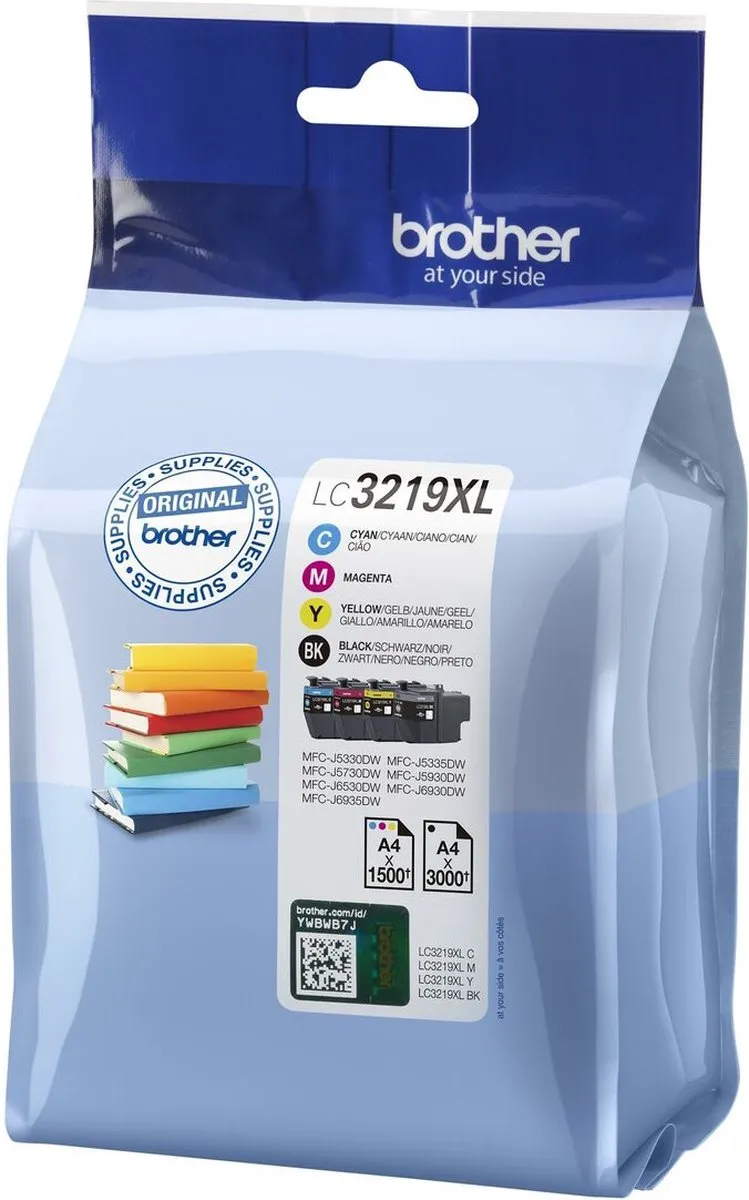 Brother LC3219XL XL Cartridge - 2500 pagina's - Multi