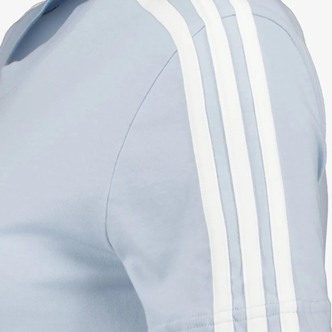 adidas Sportswear Essentials Slim 3-Stripes T-shirt L - Blauw
