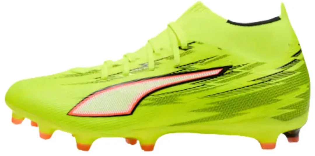 PUMA Ultra 6 Match+ FG/AG Voetbalschoenen - 43 - Geel