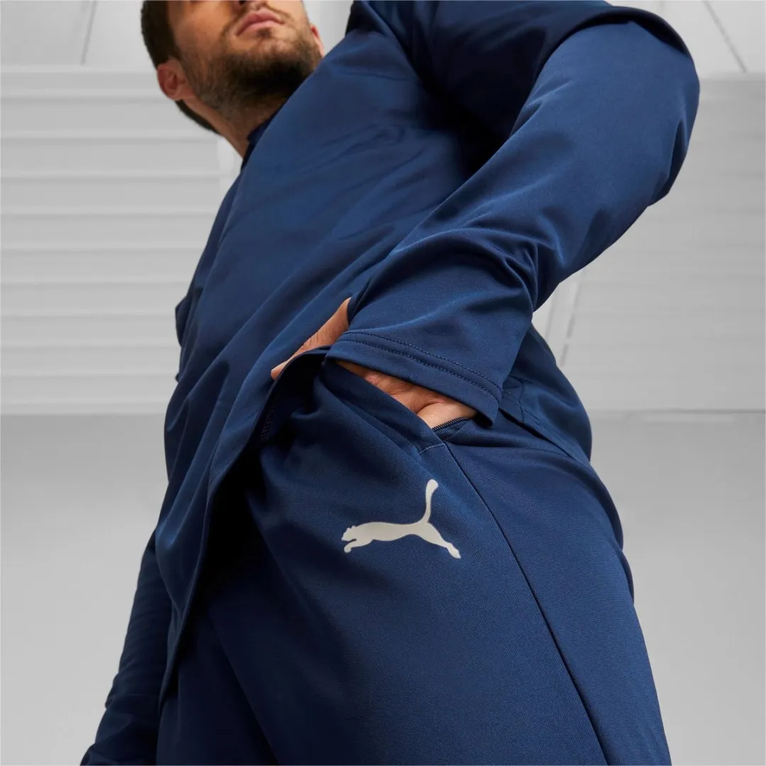 PUMA TeamLIGA Sportbroek M - Blauw/ Groen