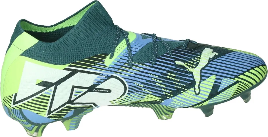 PUMA Future 7 Ultimate FG/AG Voetbalschoenen - Blauw/Zwart - Maat 41