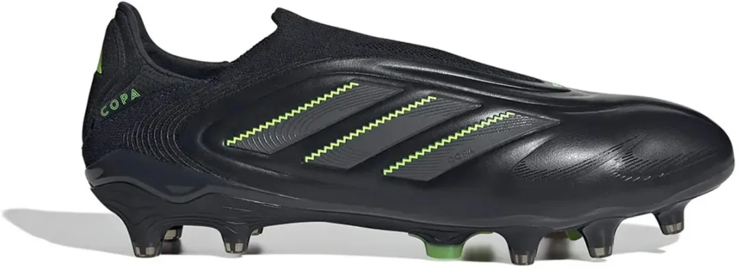 Adidas Copa Pure 3 Elite Laceless FG Voetbalschoenen 42 2/3 - Zwart/Grijs/Lemon