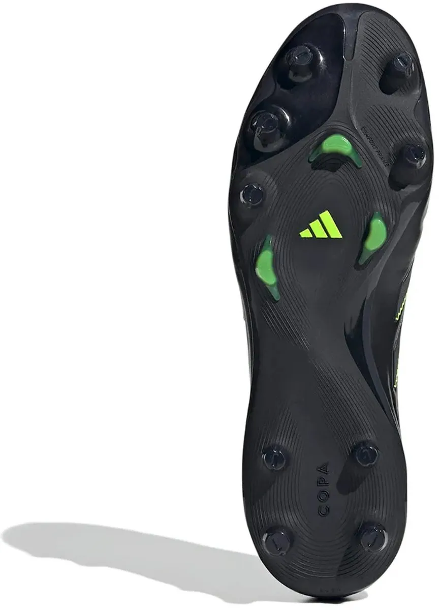 Adidas Copa Pure 3 Elite Laceless FG Voetbalschoenen 42 2/3 - Zwart/Grijs/Lemon