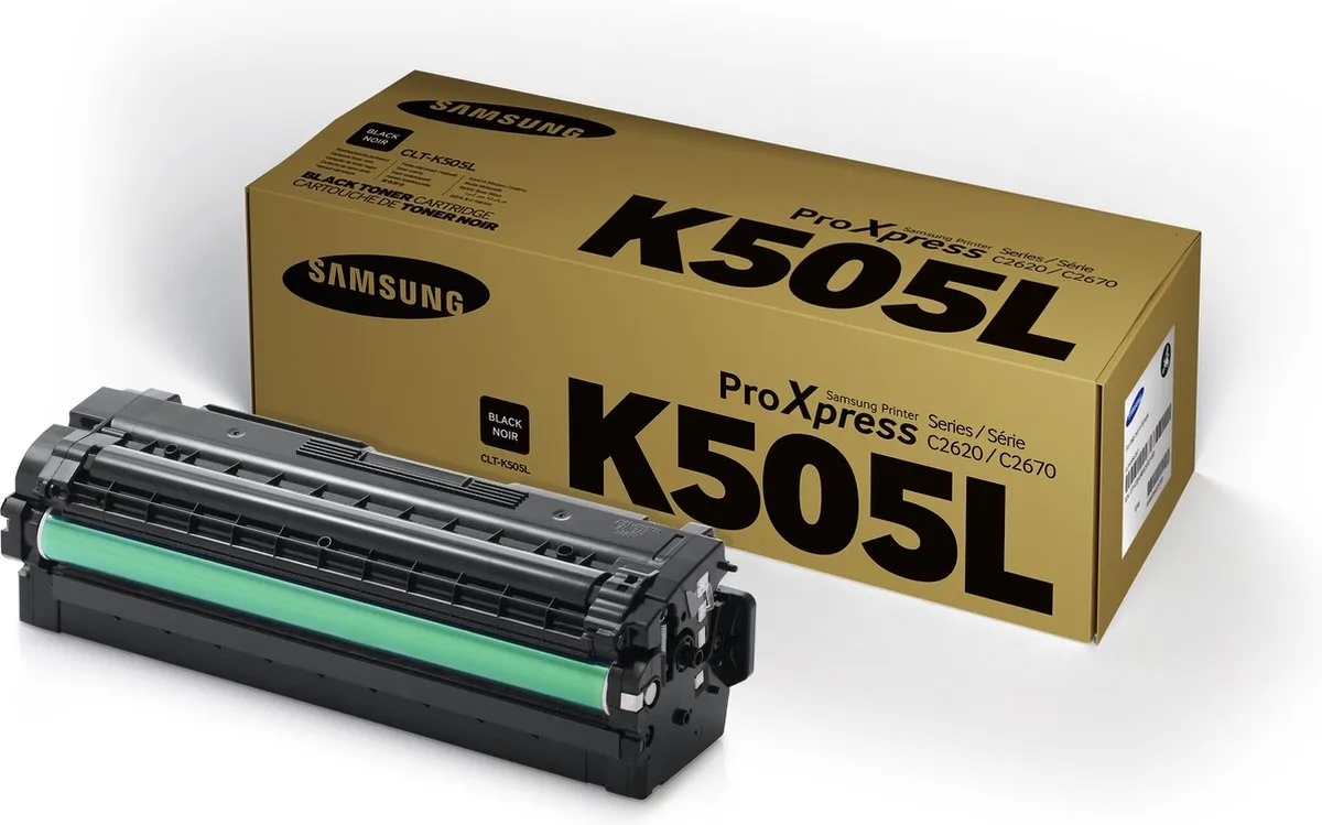 Samsung CLT-Y505L Tonercartridge SU168A - 6000 pagina's - Zwart