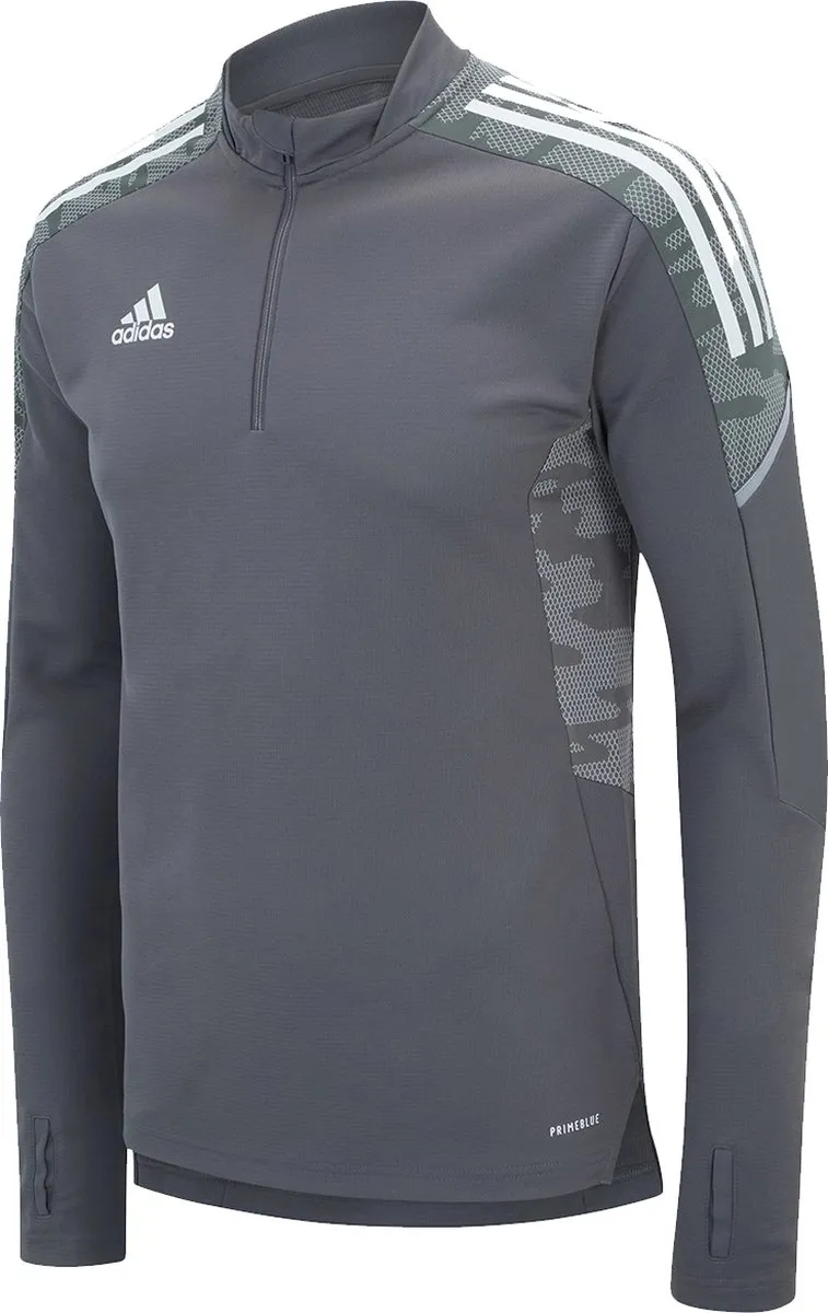 Adidas Condivo 21 Primeblue Trainingstop - S - Grijs