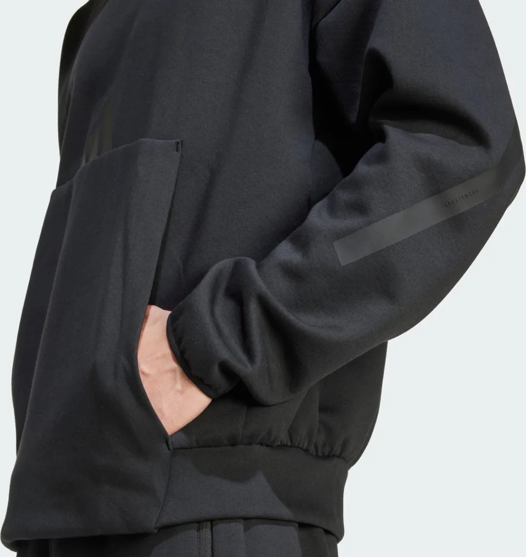 adidas Sportswear Z.N.E. Hoodie Zwart - XL