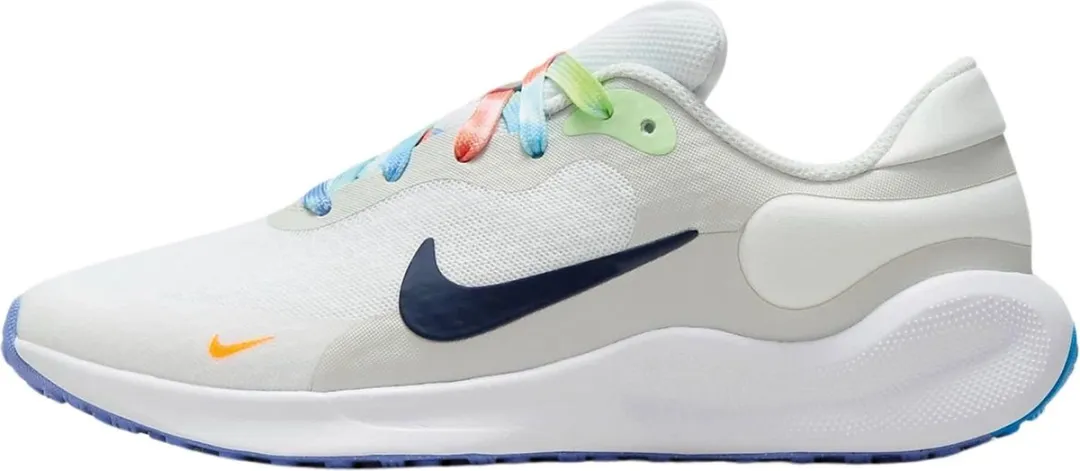 Nike Revolution 7 Next Nature Hardloopschoenen Junior FN4991-100 - 38 - Wit/Dark Blauw - afbeelding 6 van 6