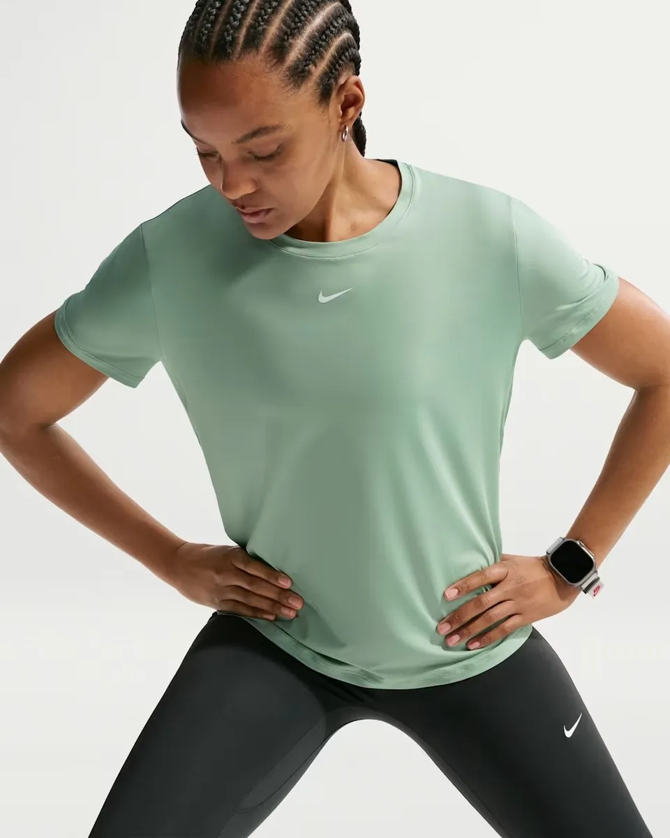 Nike Sportshirt Dames - Maat M - Groen/Wit