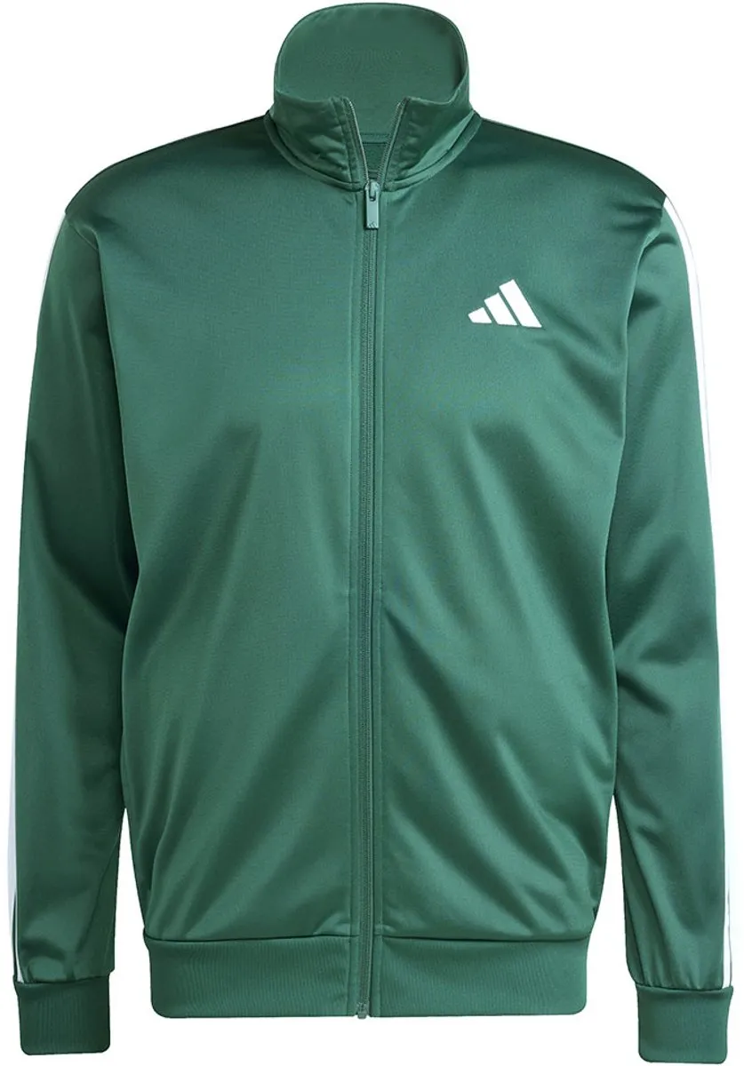 Adidas 3 Stripes Tricot Trainingsjack - M - Collegiate Green