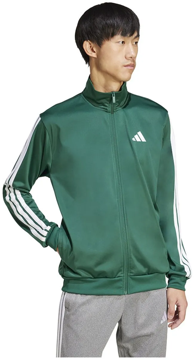 Adidas 3 Stripes Tricot Trainingsjack - M - Collegiate Green