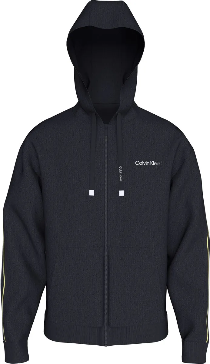 Calvin Klein Performance Logo Tape Fz Hoodie