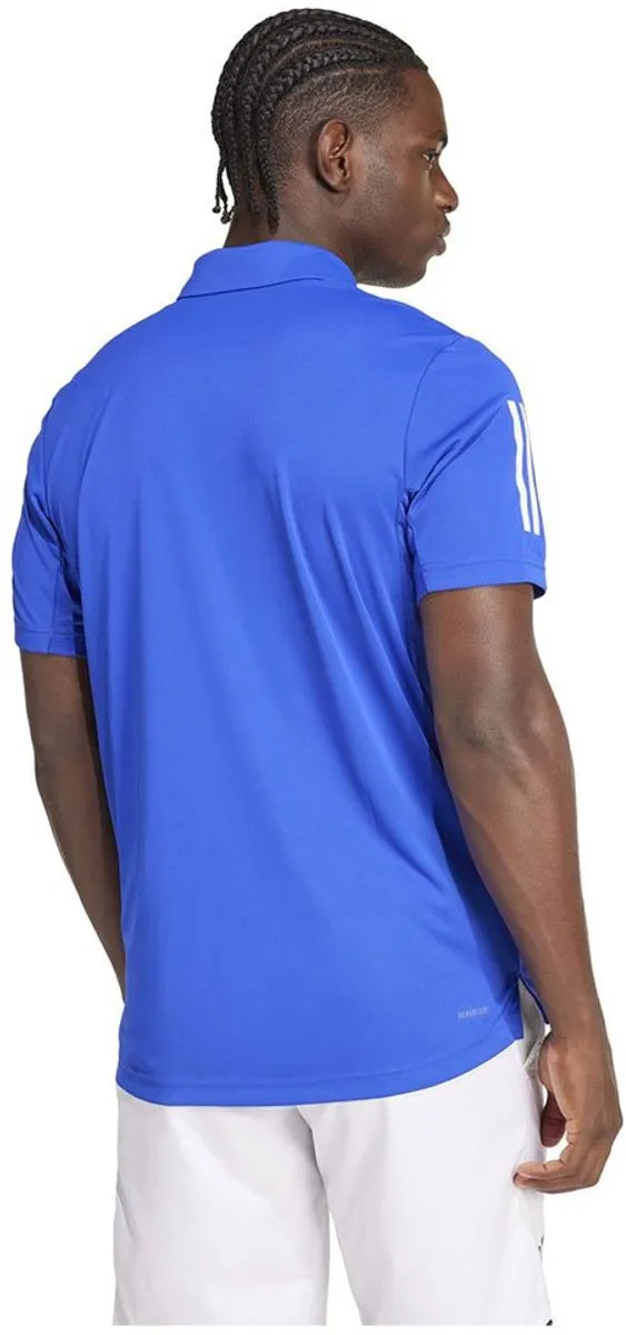 adidas Performance Club 3-Stripes Tennis Poloshirt S - Blauw