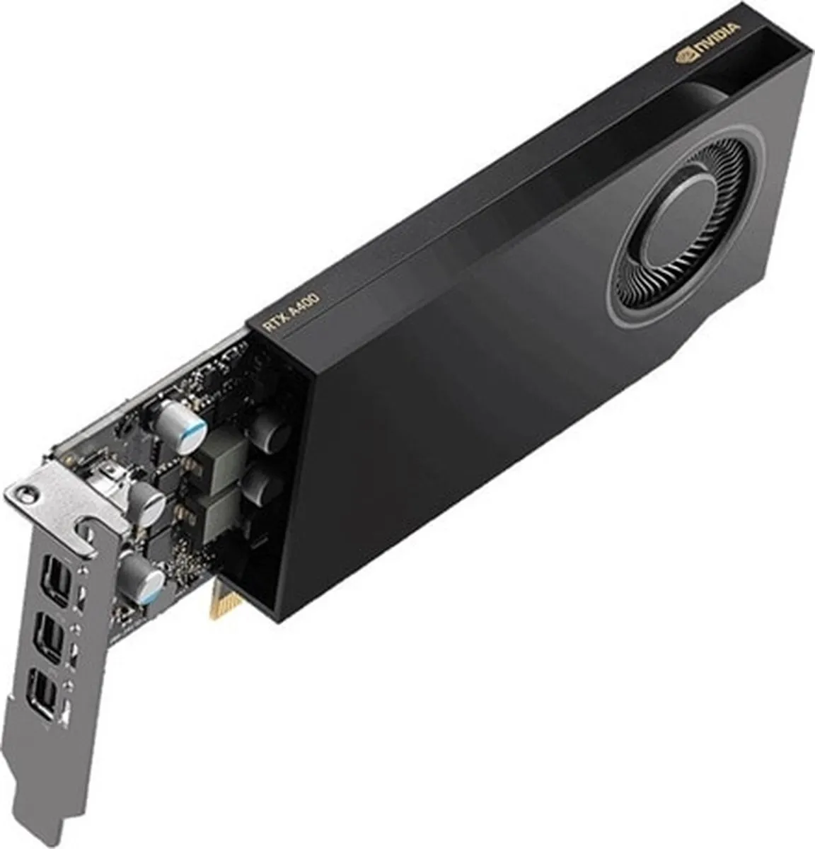 Dell NVIDIA RTX A400 4GB GDDR6 - Zwart