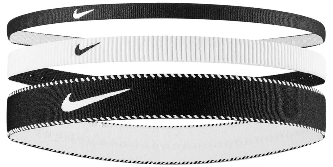 Nike Flex Classic Width Hoofdbanden - 3 Stuks - Rood-Multicolour