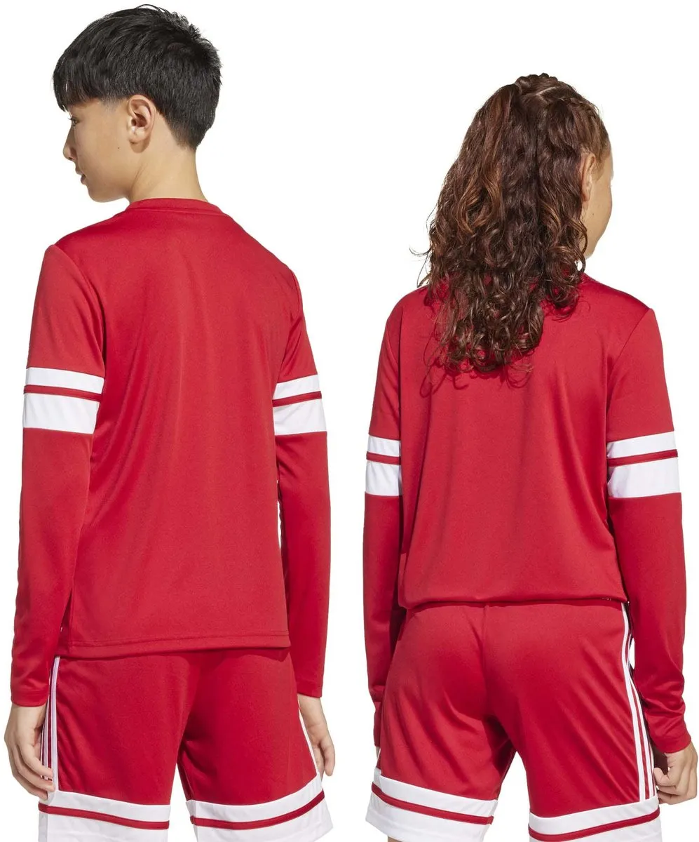 Adidas T-Shirt Squa25 Jsy Ly Kinderen - 128 - Rood