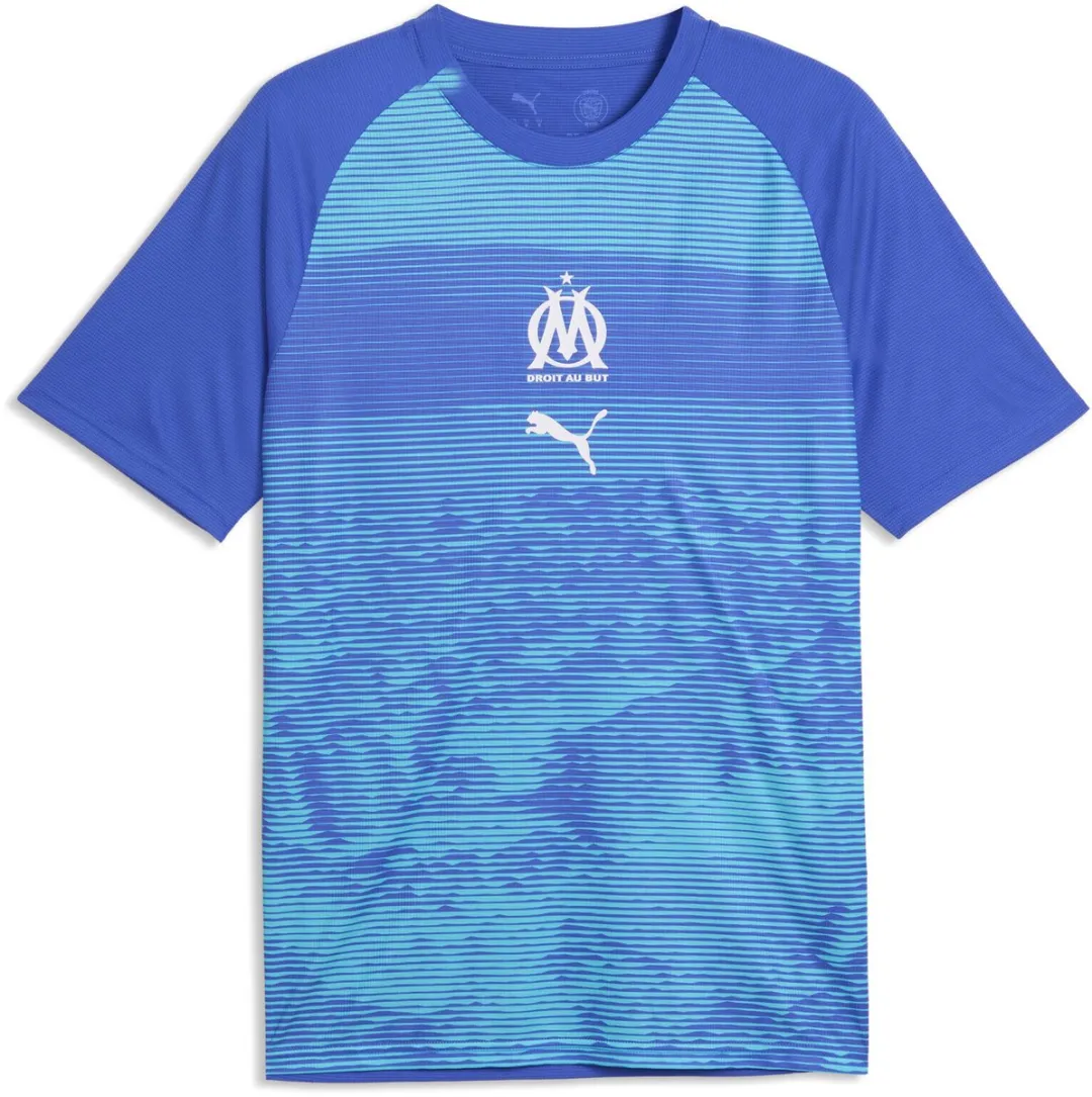 PUMA OM 2025/26 Opwarmshirt - Geel