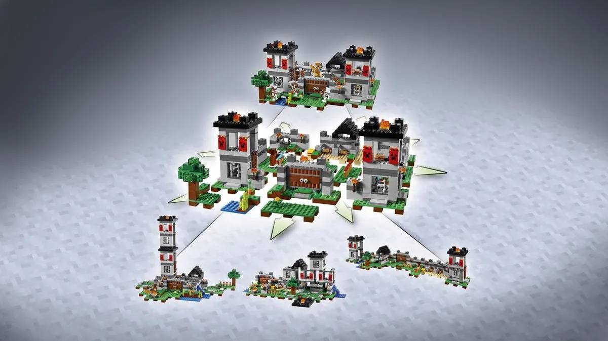 LEGO Minecraft Het Fort 21127 - 984 Stukken