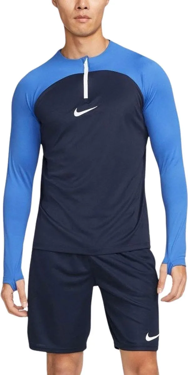 Nike Academy Drill Top DH9230-451 - Heren Training Top - XXL - Blauw