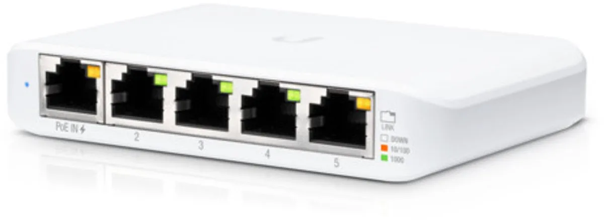 Ubiquiti UniFi Switch FLEX Mini - 5 Poorten - Wit
