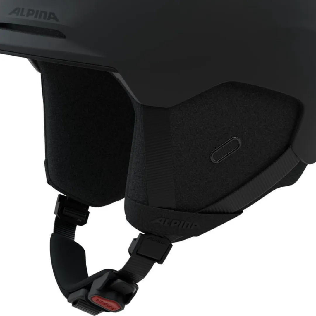 Alpina Brix Skihelm M - 55-59cm - Zwart - afbeelding 6 van 6