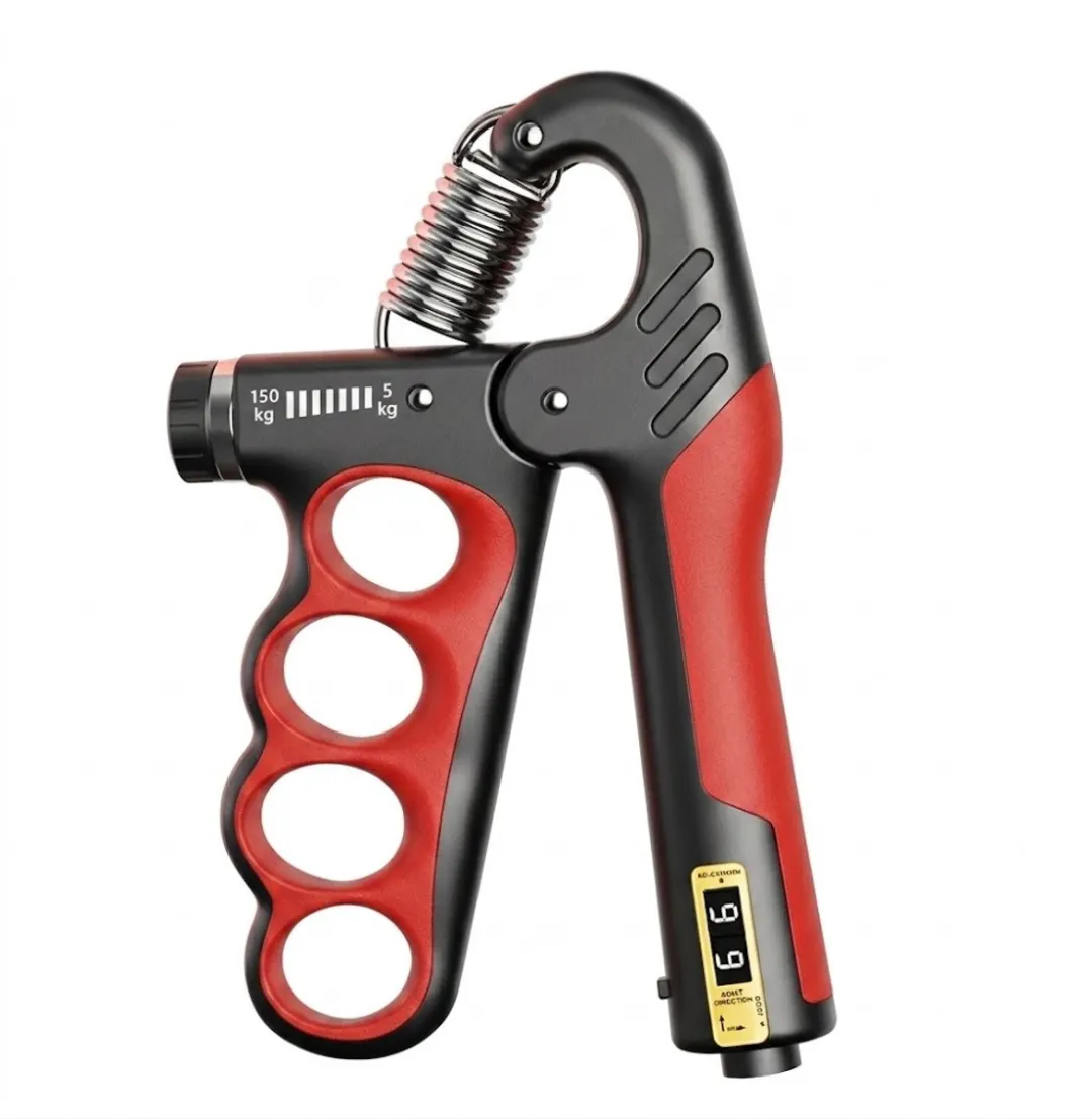NuveX Handtrainer Rood - 5-100 kg - Met teller