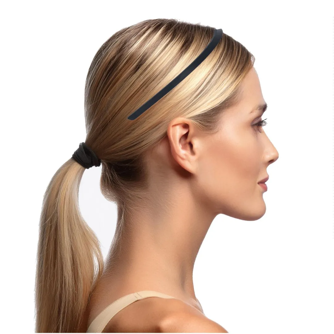 Bellatio Design Haarband Diadeem - 10 Stuks - Zwart