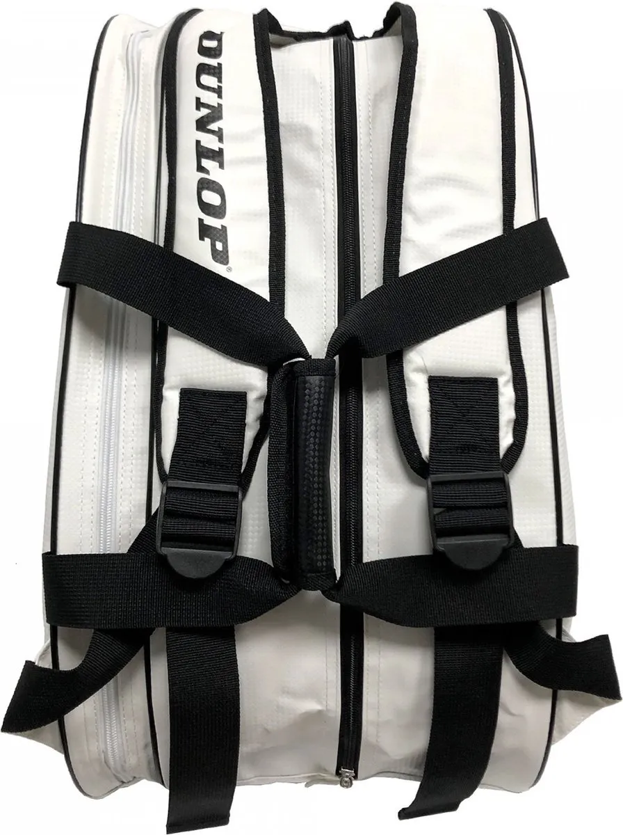 Dunlop Tour Intro Carbon Pro Racketbag 55L - Wit/Zwart