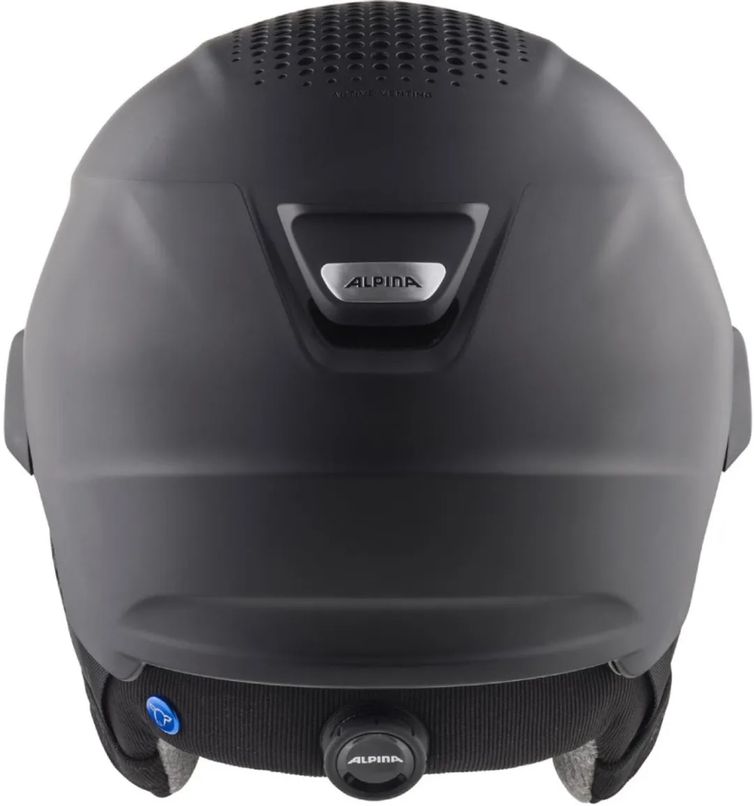 Alpina Oro QV MIPS Skihelm - M - Zwart - afbeelding 6 van 6