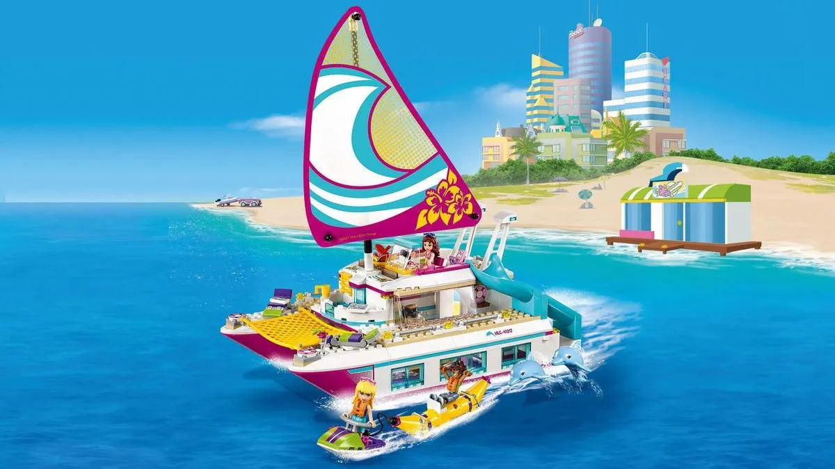 LEGO Friends Sunshine Catamaran 41317 - 603 Stukken