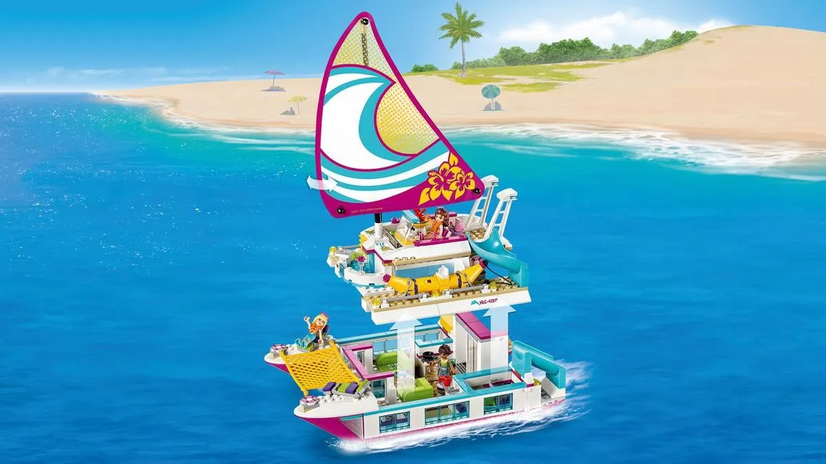 LEGO Friends Sunshine Catamaran 41317 - 603 Stukken