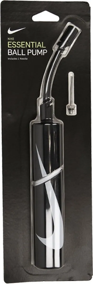 Nike Double Action Ballenpomp - Zwart/Wit