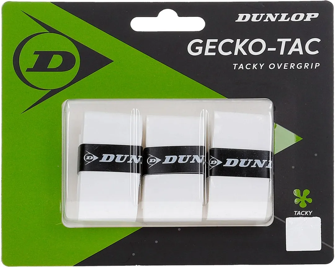 Dunlop Gecko-Tac OGrip Witte Handschoenen - 12 Stuks