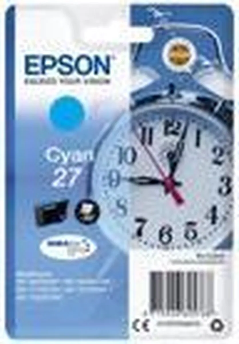 Epson C13T27024022 Cyan Inktcartridge - 300 pagina's