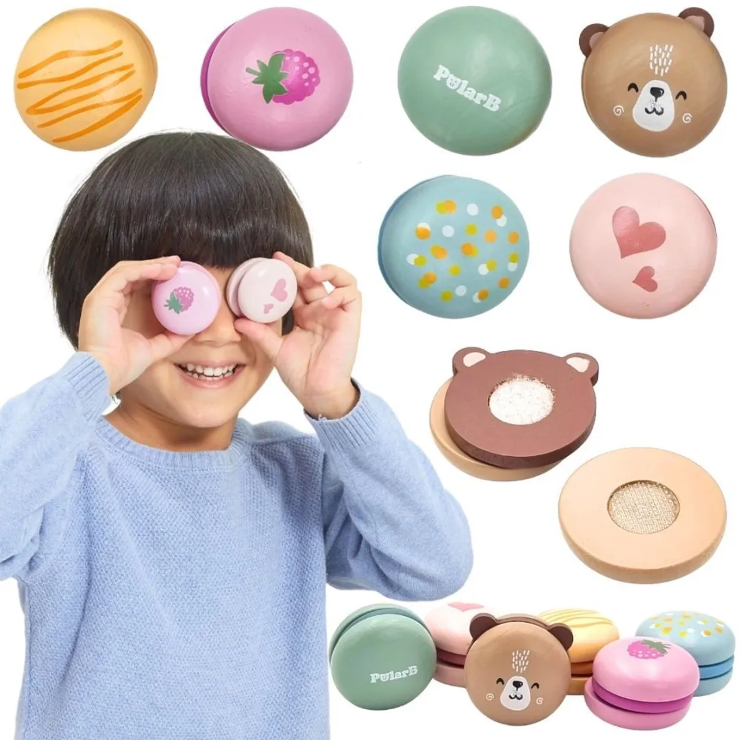 Viga Polarb Houten Koekjes Set Meerkleurig
