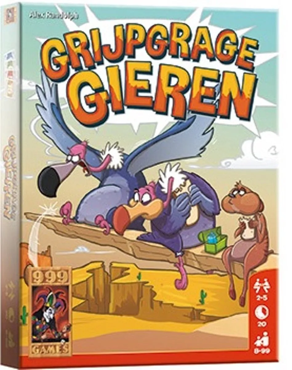 999 Games Grijpgrage Gieren Kaartspel