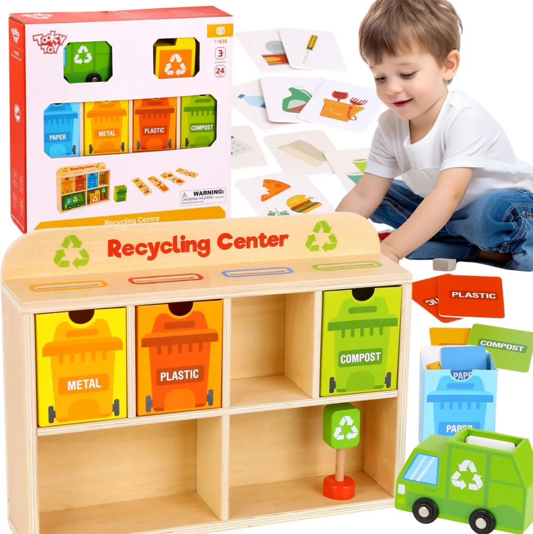 Tooky Toy Houten Recyclingcentrum